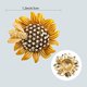thumbnail image 4 of Joyería de disfraz para mujer Broche de flores para mujer Broches de cristal de moda V, 4 of 5