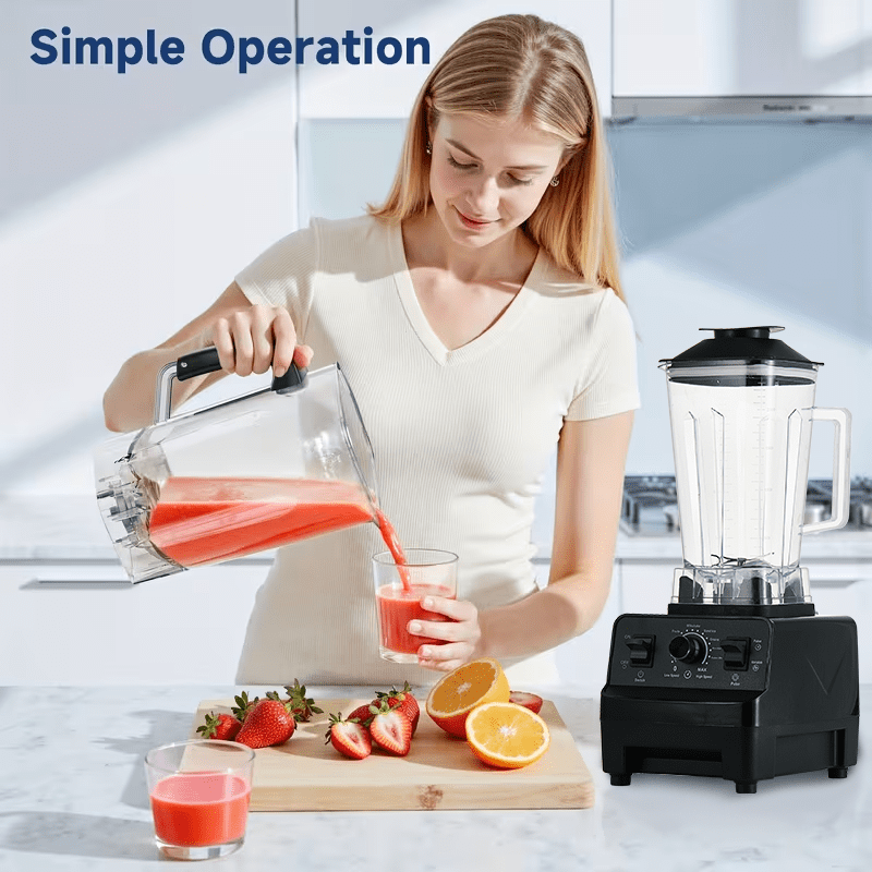 3-in-1 Multi-functional Personal Blender with Portable Travel Bottle, 110V 330W Nutrition Extractor for On-the-Go Lifestyles, Easy-Clean
