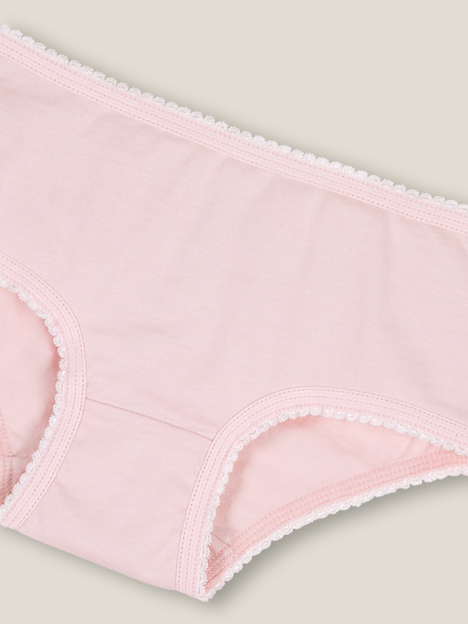 Little Star Organic Toddler Girl Brief Underwear Panties,10PK, Sizes 2T-5T  