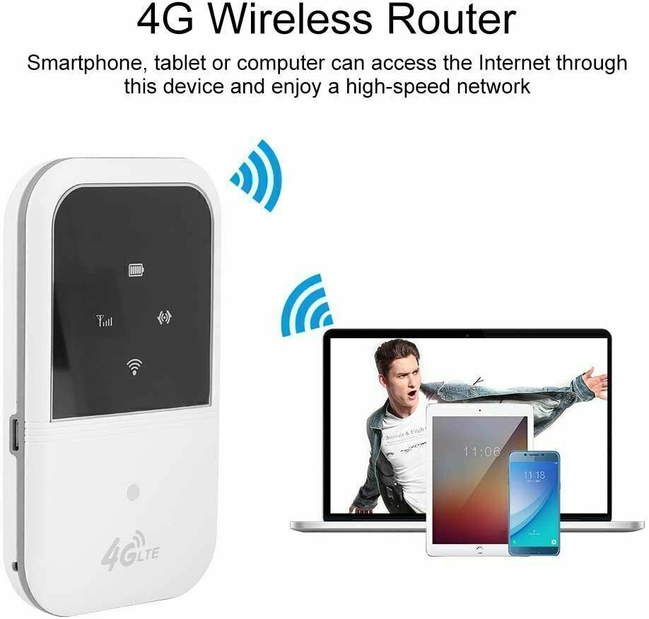 Wireless Unlocked 4G LTE Mobile Broadband Wifi Routers Portable Modem Hotspot