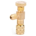thumbnail image 1 of Yeacher R410A Refrigerant Charging Valve 1/4 Inches - 5/16 Inches Copper Control Valves Copper and Fluorine Safety Valve, 1 of 8