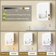 thumbnail image 6 of Bathroom Mirror Cabinet, Akaber 24"x30" Medicine Cabinet with Double-Side LED Lights, Anti-Fog, 5 Mirrors, Dimmable Sensor Light & Outlets, Recessed/Wall Mount, 6 of 9