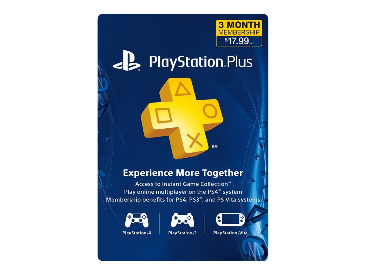 Sony PlayStation - Subscription license 90 days - Walmart.com