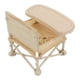 thumbnail image 5 of M Buder Silla de Comedor para Bebé Plegable y Portátil Asiento de Entrenamiento Infantil para Picnic al Aire Libre Cinturón de Seguridad Color Beige Estándar (40 cm / 15.7 inches), 5 of 9