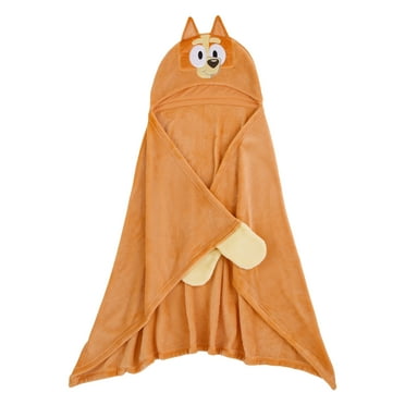 NoJo Bingo Hooded Toddler Blanket, Orange, Toddler Boy or Girl