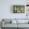thumbnail image 2 of Canvas Wall Art - Amir Masoud Arabshshi 'Two Lives,One End' Wall Art for Living Room, Bedroom, or Office D?cor by Trademark Fine Art - 19 x 12 Inches, 2 of 4