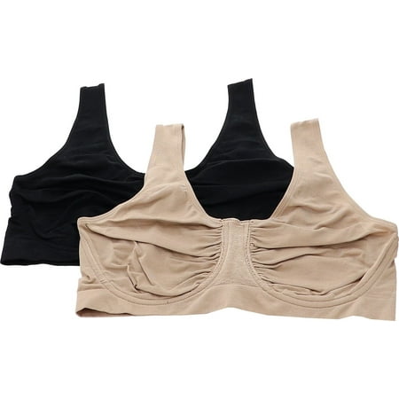 

Rhonda Shear 2Pc Moisture-Wicking Underwire Bra Women s 749-424