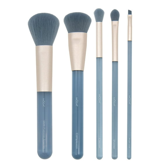 Moda Brush Tranquil Tides Face 5pc Makeup Brush  Kit