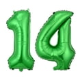 thumbnail image 2 of Globos de fútbol hzqruqh para fiesta de 14.º cumpleaños, 32 pulgadas, 2 of 7