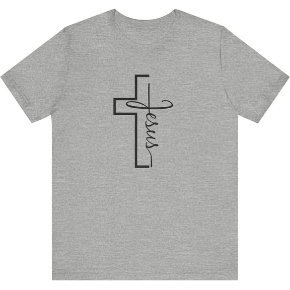 Christian Cross Jesus T-Shirt – Unisex Faith Tee | Religious Christian Apparel | Inspirational Jesus Shirt | Bible Tee