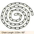 thumbnail image 2 of Uxcell 80" Long Hook Rings Connectors Pendant Light Fixture Chain Bronze 1 Set, 2 of 5