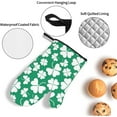 thumbnail image 4 of Saint Patrick Day Oven Mitts and Pot Holders 4 Pcs Sets for Kitchen, Cooking Gloves Heat Resistant Oven Mitt Gloves Non Slip Potholders BBQ Gloves for Baking, Grilling, BBQ, 4 of 6