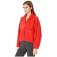 thumbnail image 3 of Free People Women's Hit the Slopes Fleece Jacket Red Size Medium, 3 of 3