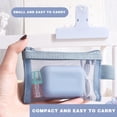 thumbnail image 4 of 10Pcs Small Transparent Mesh Storage Bag, SSZMDLB Transparent Mesh Storage Bag, 3D Portable Organizer with Zipper, Small Multifunctional Storage Pouch for Cosmetics, Jewelry, Stationery, Travel, 4 of 8