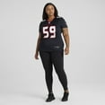 thumbnail image 6 of Women's Nike Kingsley Jonathan  Navy Houston Texans Team Game Jersey, 6 of 7