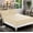 Beige, variant on 1500 Series Egyptian Quality 1-Piece Flat Sheet, California King Size, Cream