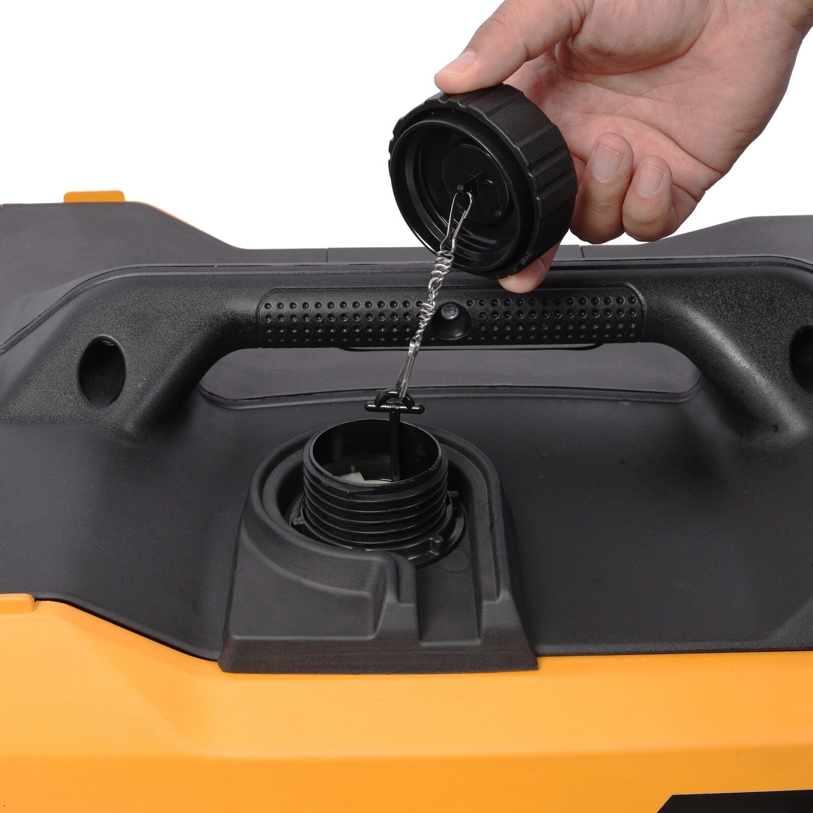 5500W Super Quiet Portable Inverter Generator with Remote Start & Electric Ignition, Foldable Handle & Wheels, 224cc EPA Certified for Home Backup, RV Camping & Power Tools
