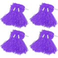 thumbnail image 6 of QZS Portable PomPoms,Set of 15 Party Dress Cheerleading Gifts,Cheer Gifts Party Set,Purple Dance Costume for Graduation Noise Makers, 6 of 6