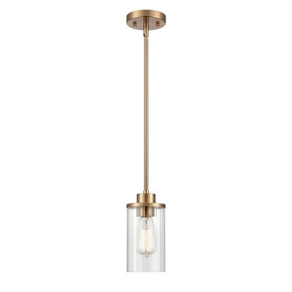 Millennium Lighting Beverlly 1 Light Mini-Pendant Modern Gold Gold