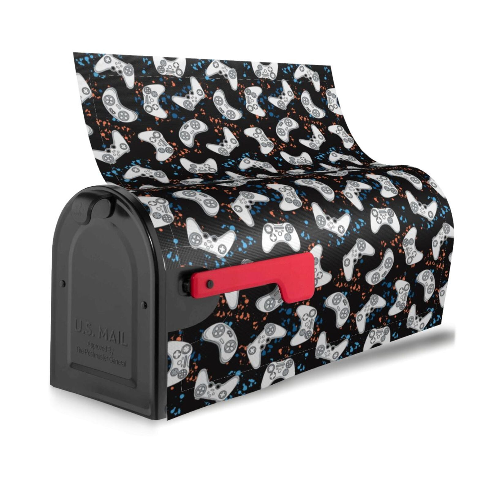 Picia Cool Gamepad Magnetic Mailbox Cover Standard Size-21x18 in