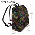 thumbnail image 2 of Yiaed Color Summer Print Laptop Backpack for Women Slim Computer Bag Work Travel College Backpack Purse Fits 14 Inch Notebook, 2 of 4