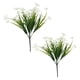 thumbnail image 1 of Flores artificiales 2 manojos de flores artificiales de exterior flores falsas arbustos verdes porche del jardín ANMAO MXFZH2212100153, 1 of 2