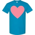 thumbnail image 3 of Inktastic Pink Valentine's Day Heart T-Shirt, 3 of 5