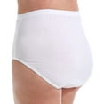 thumbnail image 4 of Fruit Of The Loom Women's Fit for Me Plus Size Cotton Brief Panties, 3 Pack, 4 of 4