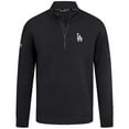thumbnail image 2 of Men's Levelwear Black Los Angeles Dodgers Cushion Insignia 2.0 Quarter-Zip Pullover, 2 of 3