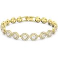 thumbnail image 1 of Angelic Necklace, Earring, and Bracelet Crystal Jewelry Collection, Rose Gold & Gold Tone Finish, 1 of 5