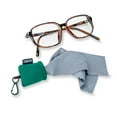 thumbnail image 6 of Carson Stuff-It Microfiber Lens Cloth Cleaning System For Eyeglasses, Smartphones, Tablets, Optics, Lenses, Cameras and More - Green, 6 of 10