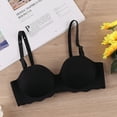 thumbnail image 2 of Everyday Bras for Women Cup Sports Bra Womens Wireless Bras Sports Bras Womens Sports Bras plus Size Sports Bra Non Removable Pads Bras Bulk Strapless Bra for Women Bras Wireless Women's Black B, 2 of 4