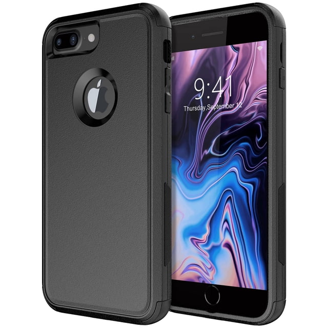 Funda para teléfono Diverbox, a prueba de golpes, a prueba de caídas, a prueba de polvo, iPhone 8 Plus y 7 Plus