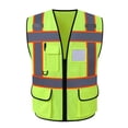 thumbnail image 5 of 2 Pcs High Visibility Reflective Vest with Reflective Strips,, 5 of 9