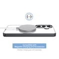 thumbnail image 4 of onn Magnetic Compatible Phone Case for Samsung Galaxy S26 - Metallic Gray/Clear, 4 of 8
