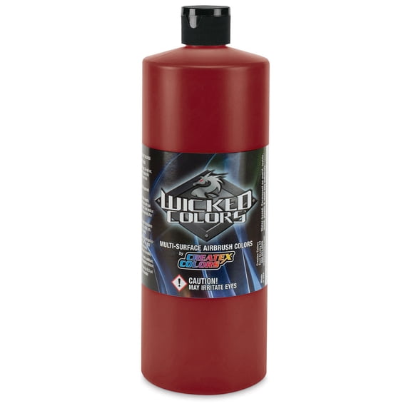 Createx Wicked Colors Airbrush Color - 32 oz, Detail Carmine