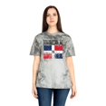 thumbnail image 4 of Dominican Republic Flag Shirt Gifts Color Blast Tshirt Tee Crew Neck Unisex, 4 of 4