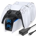 thumbnail image 2 of Chargeur pour Manette PS5, avec Adaptateur CA à Chargement Rapide,, 2 of 6