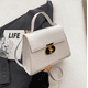 thumbnail image 2 of Bolso Bandolera De Un Hombro Con Cadena De Metal Para Mujer Blanco, 2 of 3