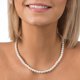 thumbnail image 2 of Collar de perlas blancas de 10 mm para mujer, collar de cuentas de hebra simple hecho a mano, nueva tendencia 2023 # Byzb030, 2 of 5