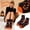 E, variant on Halloween Funny Thick Crew Socks for Women Warm Cozy Fall Winter Patterned Mid Calf Socks Holiday Gift Daily Wear F One Size