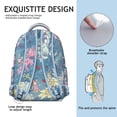 thumbnail image 5 of "Sunflower Themed Backpack - Floral Wildflower Print, Roomy School Bag for College Students, Ergonomic Design, Comfortable Shoulder Straps", 5 of 6