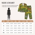 thumbnail image 4 of Salouo Camping 1 Pattern Women's Pajamas Set Long Sleeve Button Down Sleepwear Soft Pj Lounge Sets for women 2 Piece Pjs Set with Long Pants-Small, 4 of 7