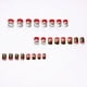 thumbnail image 1 of Puntas de uñas navideñas terminadas, uñas postizas navideñas, parches para uñas, parche para uñas, 1 of 4