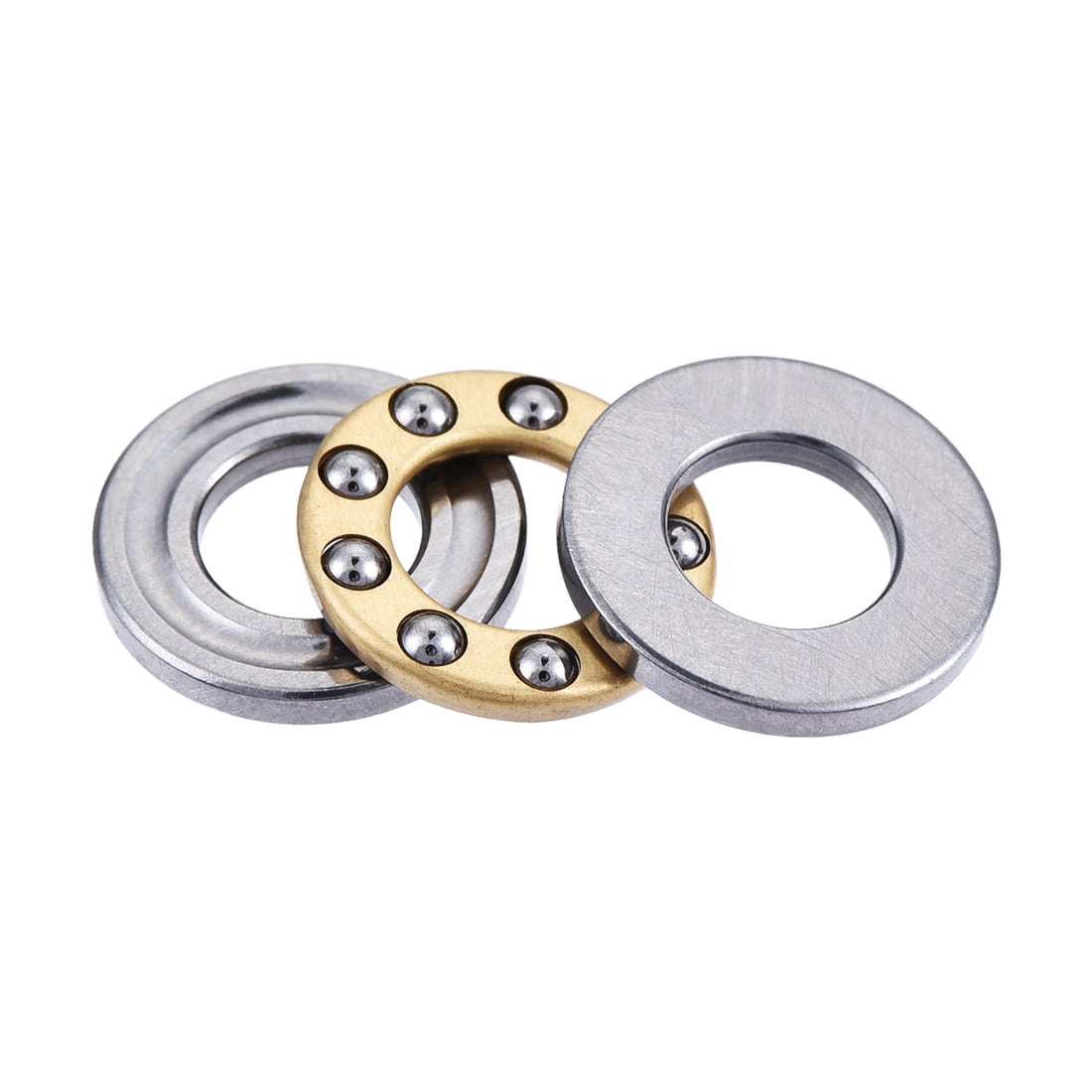 Flat Thrust Ball Bearing 6mm Inner Dia 12mm OD