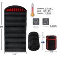 thumbnail image 5 of Sleeping Bag Cold Weather Sleeping Bags For Adults 0 Degree Sleeping Bag Extra Large Big And Tall XXL Warm Winter Zero Degree Camping, The Best Gift For Outdoor Enthusiasts This Easter, 5 of 12