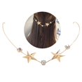 thumbnail image 3 of Femmes Headband Mode Strass Fleur Perle de Mariage Coiffure Bijoux, 3 of 7