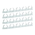 thumbnail image 2 of Pack of 4 Spice Clips Gripper Organizer Holds 20 Spice Jars - Pantry and Inside Cabinet Organization 3M Adhesive Spice Rack, 2 of 13