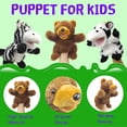 thumbnail image 3 of Hand Puppet Bear Puppet, 10ft Animal Hand Puppet for Kids with Movable Mouth, 3 of 5