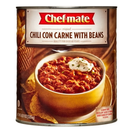 Chef Mate Original Chili Con Carne With Beans 107 Oz